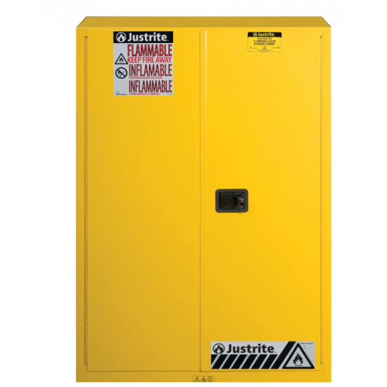 Dulap de siguranță Sure-Grip® EX Classic 89-CL pentru materiale inflamabile, galben, 165 x 109 x 45 cm, 170L