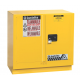 Dulap de siguranță Sure-Grip® EX pentru sub blat lichide inflamabile, galben, 89 x 89 x 56 cm, manual