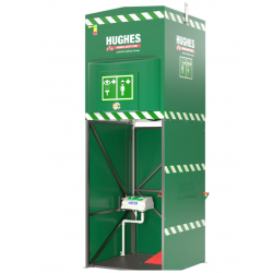 Duș de urgență cu rezervor încălzit prin imersie, 1500L, MH1500 Hughes Green Hazardous