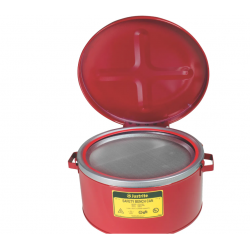 Recipient Safety Bench 1007 cu capac pentru solvent, rosu, 1L