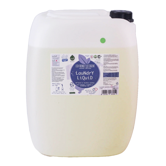 Biolu detergent ecologic vrac pentru rufe albe si colorate lamaie 20L Biolu detergent ecologic vrac pentru rufe albe si colorate lamaie 20L