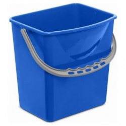 Galeata pentru carucior de curatenie profesional, culoare albastra, 6L Galeata pentru carucior de curatenie profesional, culoare albastra, 6L