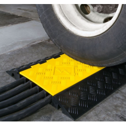 Limitator de viteza cu trecere pentru cabluri, 5 canale, 90 x 50 x 5,5cm