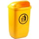 Cos stradal 50 l - galben Cos stradal 50 l - galben
