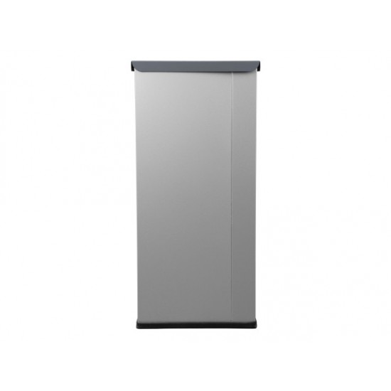 Coș de reciclare gri cu 3 compartimente 3x60L – 180 litri Coș de reciclare gri cu 3 compartimente 3x60L – 180 litri