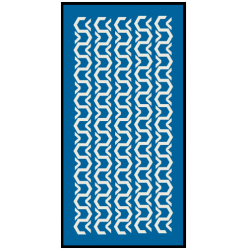 Covor personalizat, suport cauciuc nitril, Logo, Jet Print, 100x200cm 