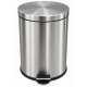 Coș de gunoi din inox cu pedală și capac soft-close, 20 L