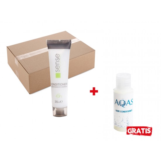 Pachet 1 bax (160 buc) Balsam Par 35 Ml - Sense si GRATUIT 50 buc Balsam ingrijire par- AQAS, 35ml