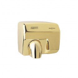 Uscator de maini Saniflow® Mediclinics, actionare cu senzor, din otel, finisaj auriu Uscator de maini Saniflow® Mediclinics, actionare cu senzor, din otel, finisaj auriu