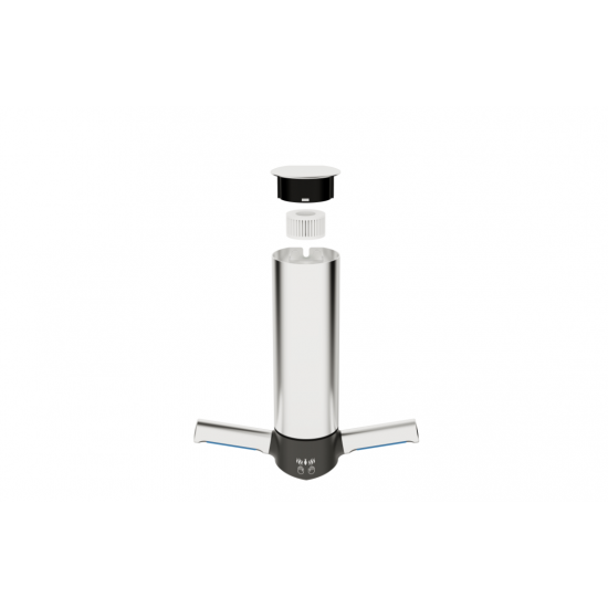 Uscator maini inox 1400W, AQAS Uscator maini inox 1400W, AQAS