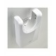 Uscator de maini U-Flow, alb, Mediclinics