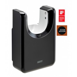 Uscator de maini U-Flow, finisaj exterior negru, Mediclinics Uscator de maini U-Flow, finisaj exterior negru, Mediclinics