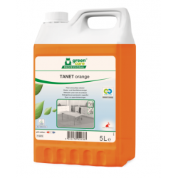SOLUTIE PENTRU CURATAREA PARDOSELILOR SI SUPRAFETELOR LAVABILE TANET ORANGE – 5L SOLUTIE PENTRU CURATAREA PARDOSELILOR SI SUPRAFETELOR LAVABILE TANET ORANGE – 5L