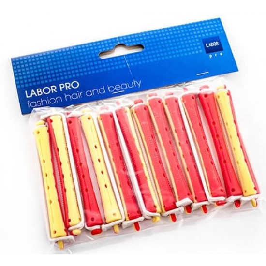Bigudiu lung pentru permanent Labor Pro set x 12 buc Bigudiu lung pentru permanent Labor Pro set x 12 buc