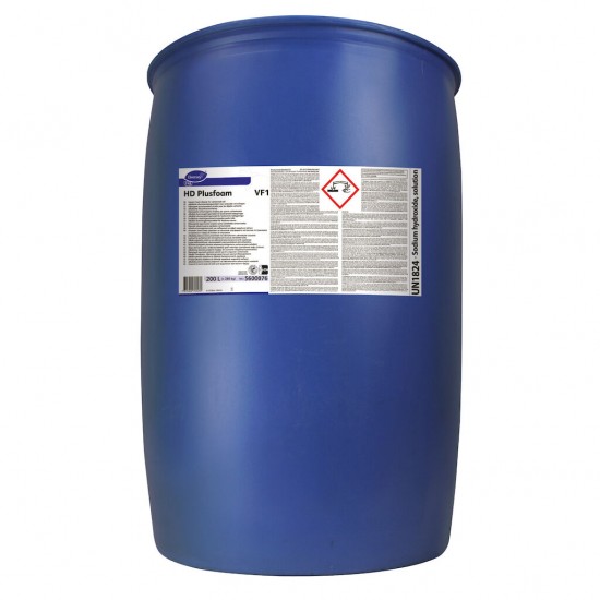 Detergent spumant bazic HD PLUSFOAM, Diversey, 200L