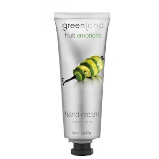 Crema de maini cu lamaie verde si vanilie Greenland 75 ml Crema de maini cu lamaie verde si vanilie Greenland 75 ml