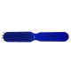 Perie pneumatica albastra cu peri cilindrici din plastic, rezistenta la foen 16 x 2.5 cm, Koh-i-noor