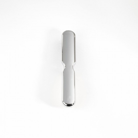 Perie cromata cu peri cilindrici din plastic, rezistenta la foen 16 x 2.5 cm, Koh-i-noor Perie cromata cu peri cilindrici din plastic, rezistenta la foen 16 x 2.5 cm, Koh-i-noor