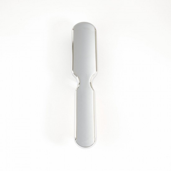 Perie pneumatica cromata cu peri cilindrici din plastic, rezistenta la foen 20.5 x 4 cm, Koh-i-noor Perie pneumatica cromata cu peri cilindrici din plastic, rezistenta la foen 20.5 x 4 cm, Koh-i-noor