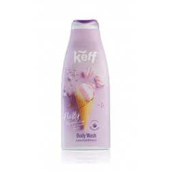 Keff gel de dus Marshmallow, 500 ml Keff gel de dus Marshmallow, 500 ml