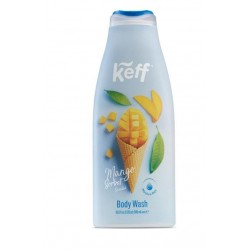 Keff gel de dus Mango Sorbet, 500 ml Keff gel de dus Mango Sorbet, 500 ml