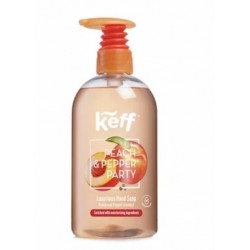 Keff săpun lichid pentru mâini Peach & Black Pepper 500 ml Keff săpun lichid pentru mâini Peach & Black Pepper 500 ml
