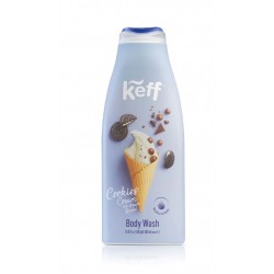 Keff gel de duș Cookies & Cream, 500 ml Keff gel de duș Cookies & Cream, 500 ml
