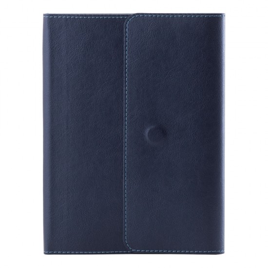 Agenda Tosca, nedatata, 2021, piele albastra pearl Agenda Tosca, nedatata, 2021, piele albastra pearl