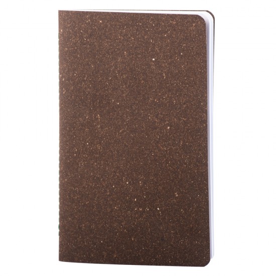 Notes Eco Pastel, piele naturala regenerata, 12,5x20 cm, velin, maro Notes Eco Pastel, piele naturala regenerata, 12,5x20 cm, velin, maro