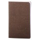 Notes Eco Pastel, piele naturala regenerata, 12,5x20 cm, velin, maro Notes Eco Pastel, piele naturala regenerata, 12,5x20 cm, velin, maro