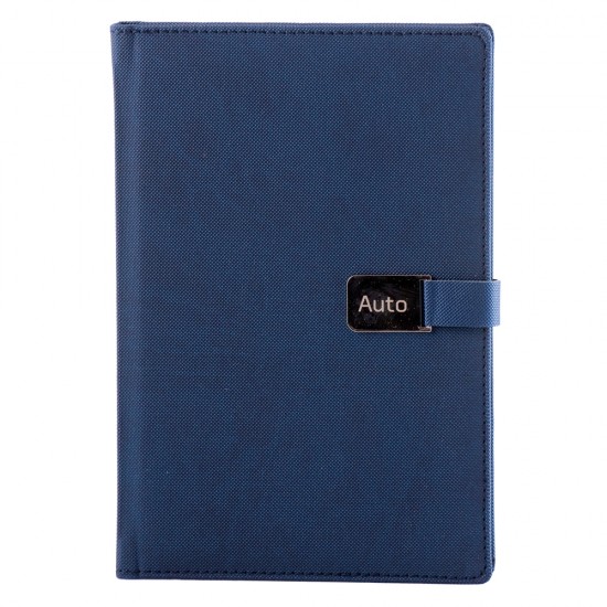 Notes Metal A5, hartie alba, liniatura, albastru Notes Metal A5, hartie alba, liniatura, albastru