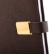Notes Metal A5, hartie alba, liniatura, maro Notes Metal A5, hartie alba, liniatura, maro
