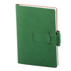 Notes Ravelo, piele, A5, liniat ivory, verde Notes Ravelo, piele, A5, liniat ivory, verde