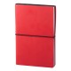 Notes Switch, piele, A5, liniat + matematica, negru/rosu Notes Switch, piele, A5, liniat + matematica, negru/rosu