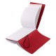 Notes Switch, piele, A5, liniat + matematica, negru/rosu Notes Switch, piele, A5, liniat + matematica, negru/rosu