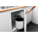 Cos de gunoi Built-in Bin, 15L - alb