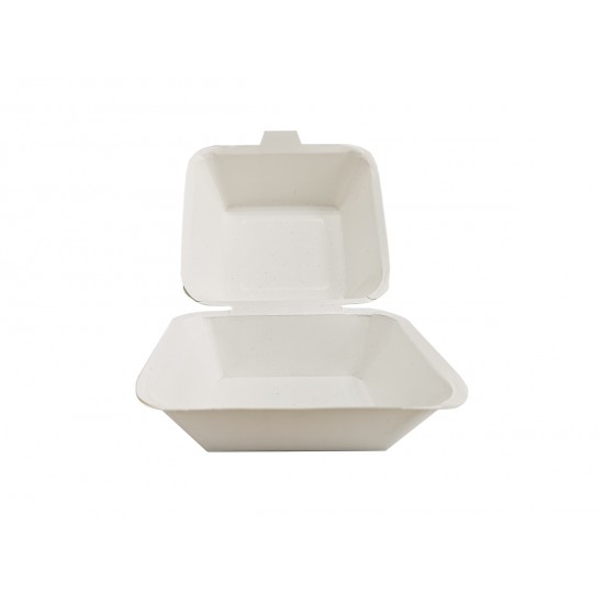 Caserola meniu carton ALB Hamburger mediu, 440 ml, 50 buc/set, CARTON+PE Caserola meniu carton ALB Hamburger mediu, 440 ml, 50 buc/set, CARTON+PE