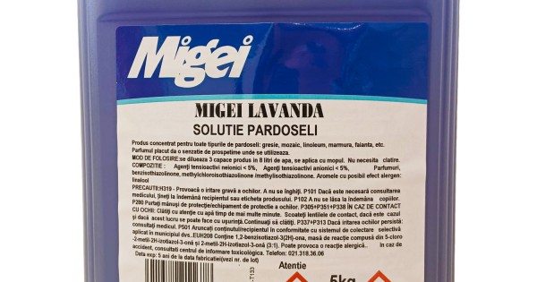 MIGEI Manual -detergent universal pentru pardoseala cu parfum de ...
