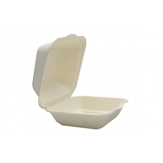 Caserola meniu carton ALB Hamburger mediu, 440 ml, 50 buc/set, CARTON+PE Caserola meniu carton ALB Hamburger mediu, 440 ml, 50 buc/set, CARTON+PE
