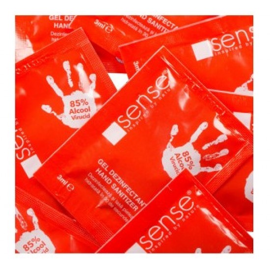 Sense 3ml Plic - Gel Dezinfectant Pentru Maini Sense 3ml Plic - Gel Dezinfectant Pentru Maini