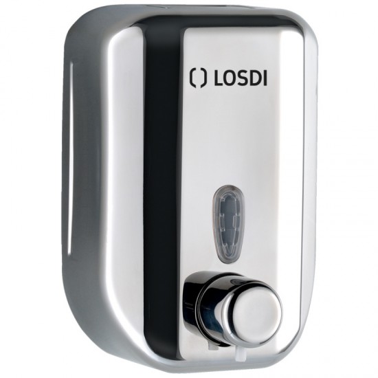 Dozator din inox, pentru sapun lichid, Losdi, 700 ml Dozator din inox, pentru sapun lichid, Losdi, 700 ml