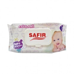 Servetele umede SAFIR cu capac, 72 buc Servetele umede SAFIR cu capac, 72 buc