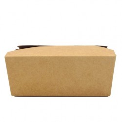 Cutie cu 4 clapete Kraft, 1400 cc, 50 buc/set Cutie cu 4 clapete Kraft, 1400 cc, 50 buc/set