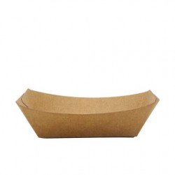 Barcute Kraft pentru antreuri, 800 cc, 250 buc/set Barcute Kraft pentru antreuri, 800 cc, 250 buc/set