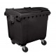 Container HDPE CLF 1100L cu capac plat - Transportul NU este inclus