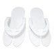 Papuci pentru SPA si cosmetica, albi, talpa 4mm HL243