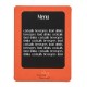 Mapa meniu cafenele A5+, LeatherLike, piele PU interior/exterior, lavabila, portocaliu Mapa meniu cafenele A5+, LeatherLike, piele PU interior/exterior, lavabila, portocaliu