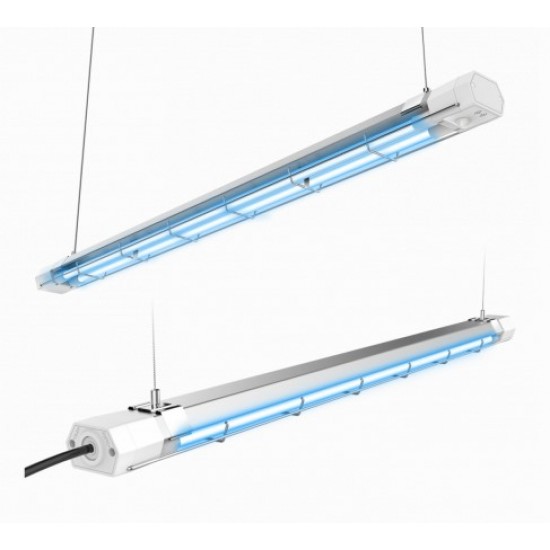 Dispozitiv lampa liniara bactericida 80W UV-C cu senzori si telecomanda Dispozitiv lampa liniara bactericida 80W UV-C cu senzori si telecomanda