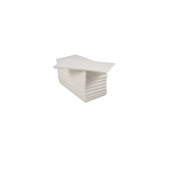 Prosoape hartie pliate V fold, 150 buc/ pachet, 2 straturi, 23 x 21 cm,   Alb