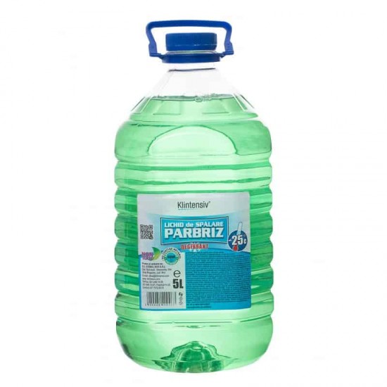 Lichid parbriz iarna KLINTENSIV® -25 grade – PET, 5 litri